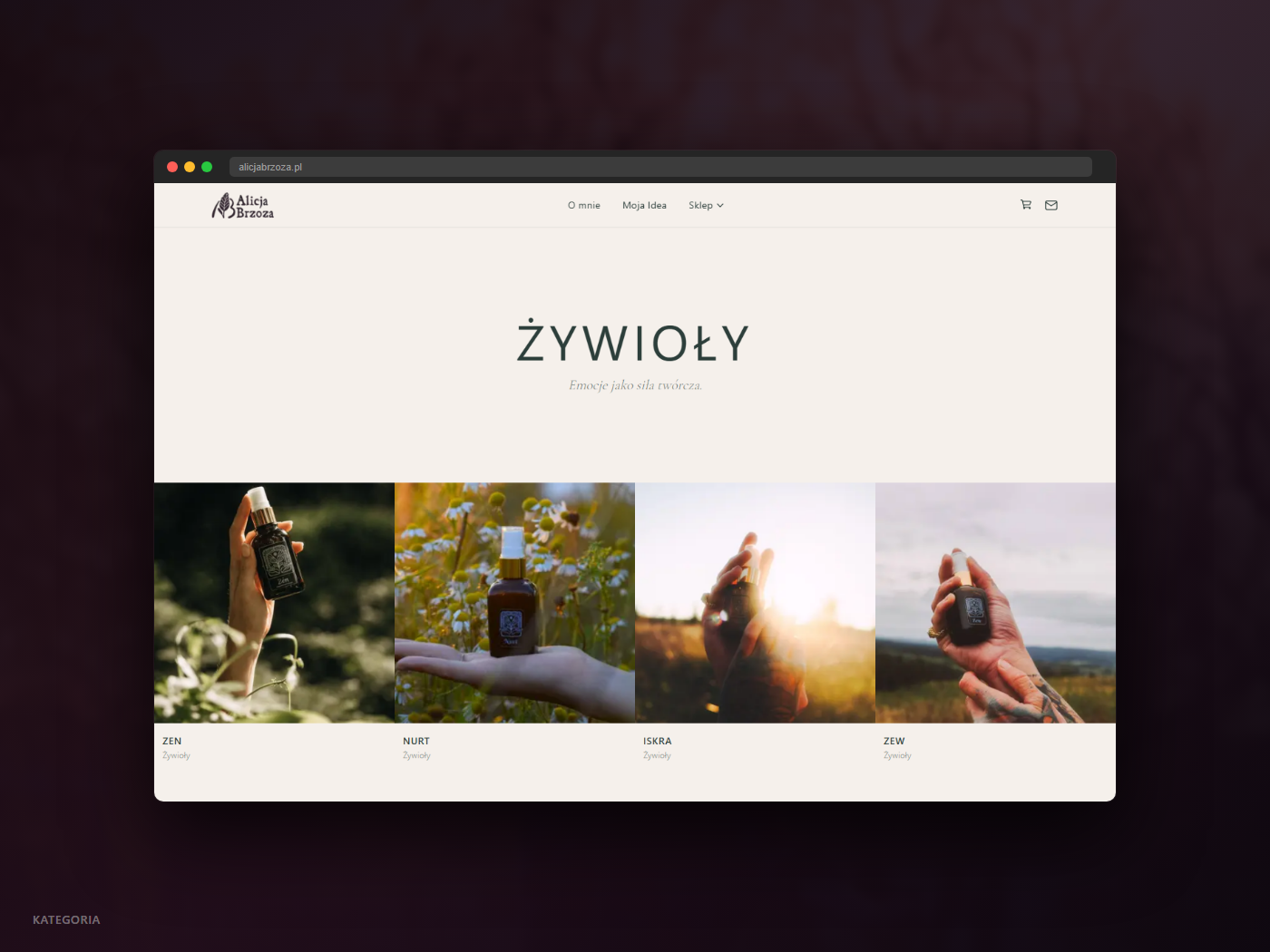 Kategoria – Żywioły