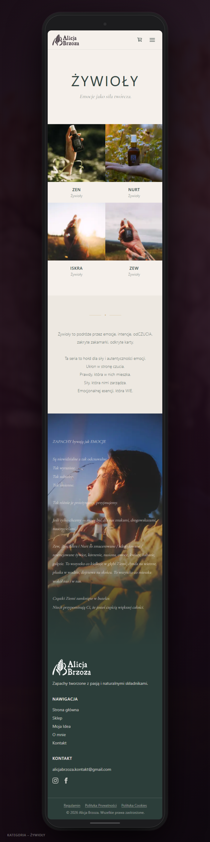 Mobile – Kategoria Żywioły