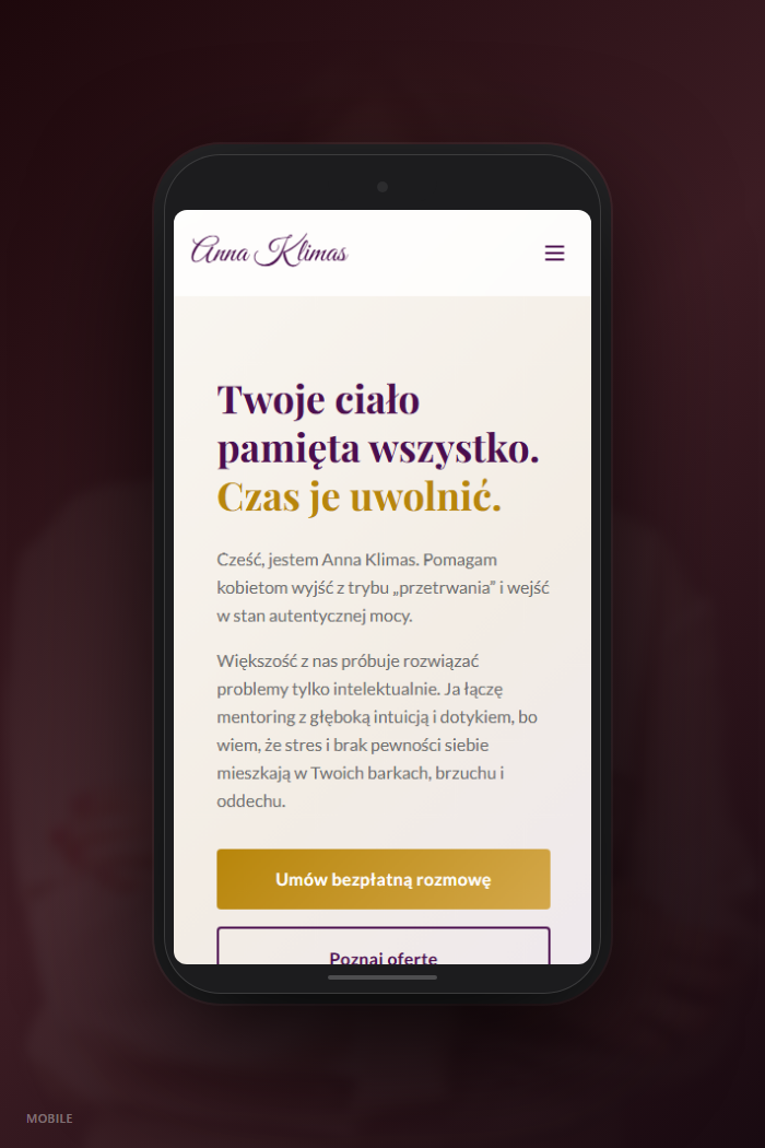Mobilna strona główna