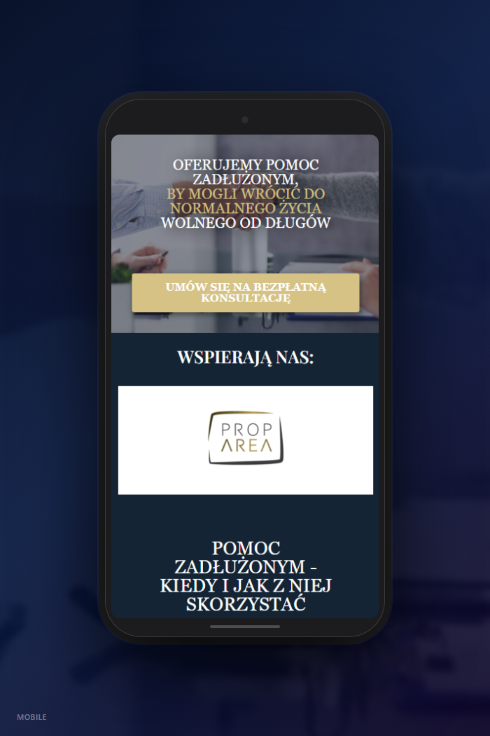Mobilna strona główna